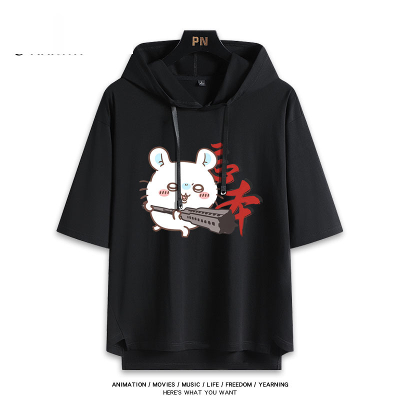 Chiikawa 忘本 連帽短袖T恤-ZUIHANG SHOP