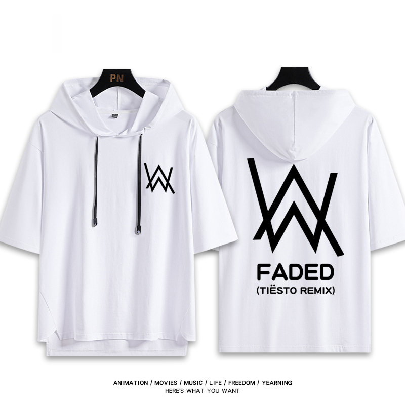 艾倫沃克 Alan Walker 連帽短袖T恤