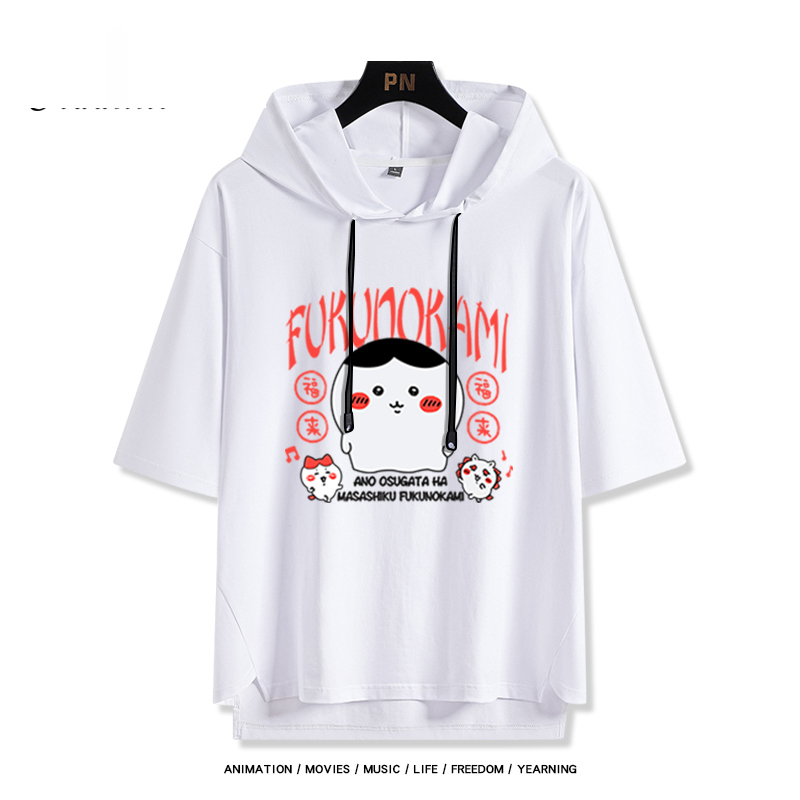 Chiikawa 忘本 連帽短袖T恤