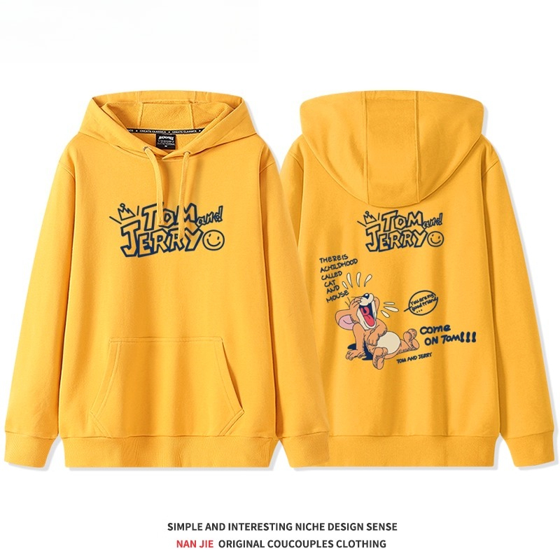 貓和老鼠 聯名衛衣2025秋冬新款 親子情侶裝連帽衛衣