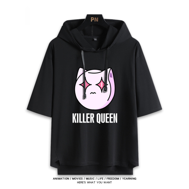 JOJO的奇妙冒險 連帽短袖T恤-GOODTOYSTUDIO