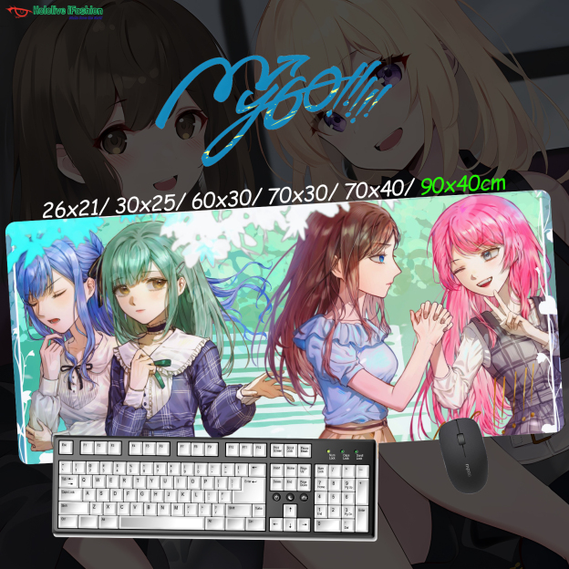BanG Dream! It's MyGO!!!!! 超大鎖邊主題桌墊 布質滑鼠墊