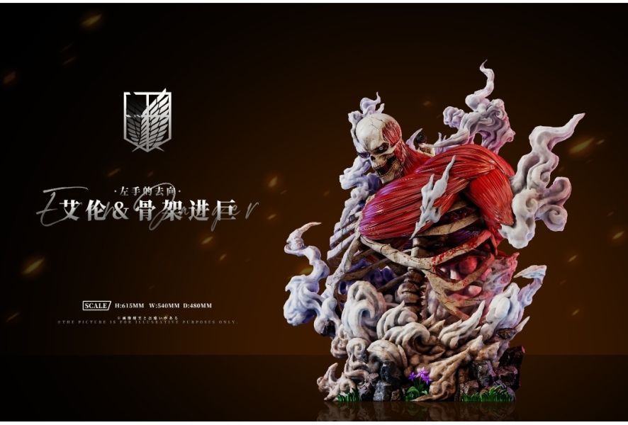 【預購】AZ艾助 左手的去向·艾倫&骨架進巨