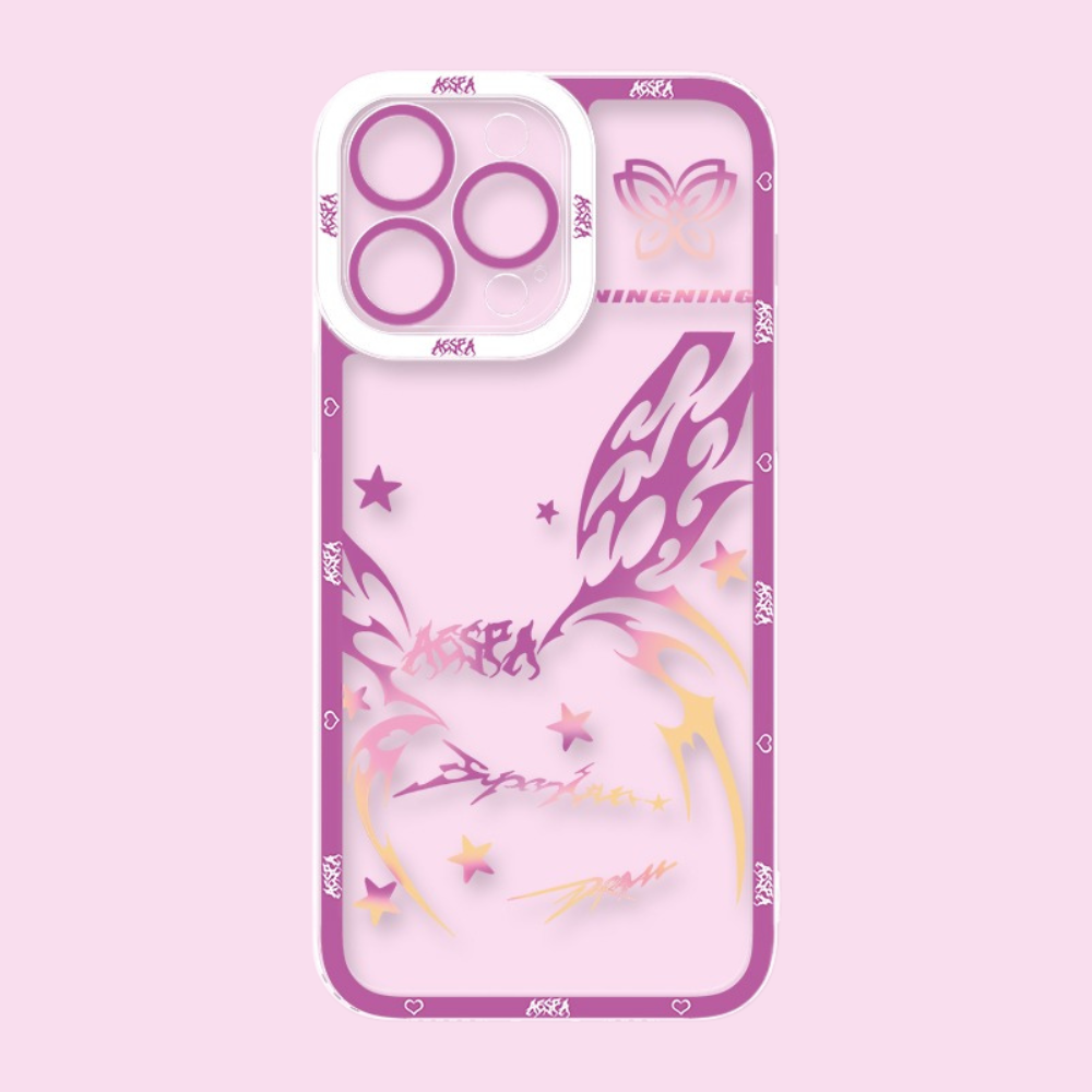 Aespa天使眼透明防摔軟殼