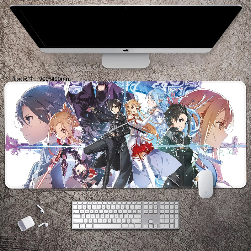 刀劍神域 主題桌墊 布質滑鼠墊