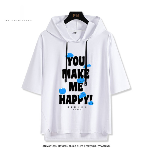 關於我轉生變成史萊姆 連帽短袖T恤-GOODTOYSTUDIO