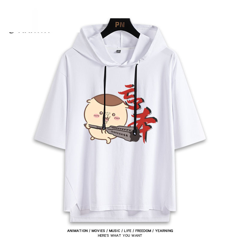 Chiikawa 忘本 連帽短袖T恤-ZUIHANG SHOP