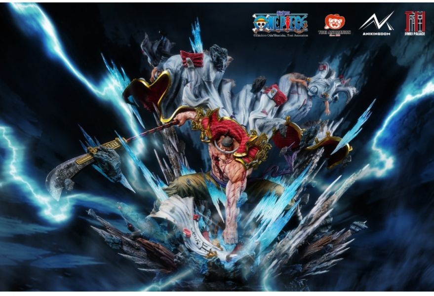 【預購】正版授權 ANIKINGDOM×集美殿堂《航海王》白鬍子-愛德華·紐哥特限量雕像