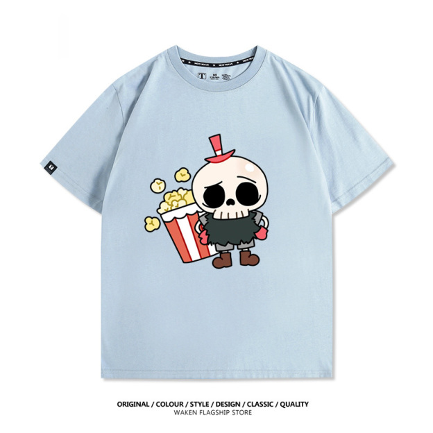 Labubu周邊卡通 印花T恤