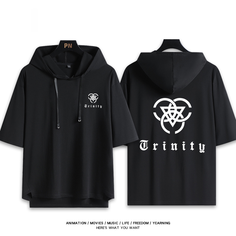 蔚藍檔案 鬼方佳代子 連帽短袖T恤-ZUIHANG SHOP