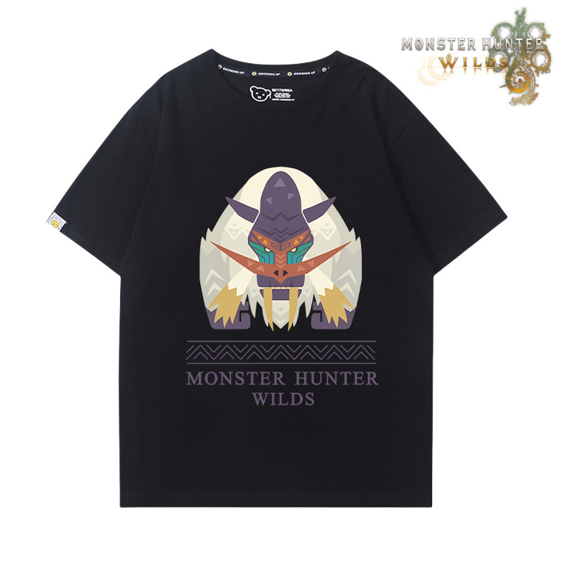 《魔物獵人荒野》第3彈 印花短袖T恤-GOODTOYSTUDIO