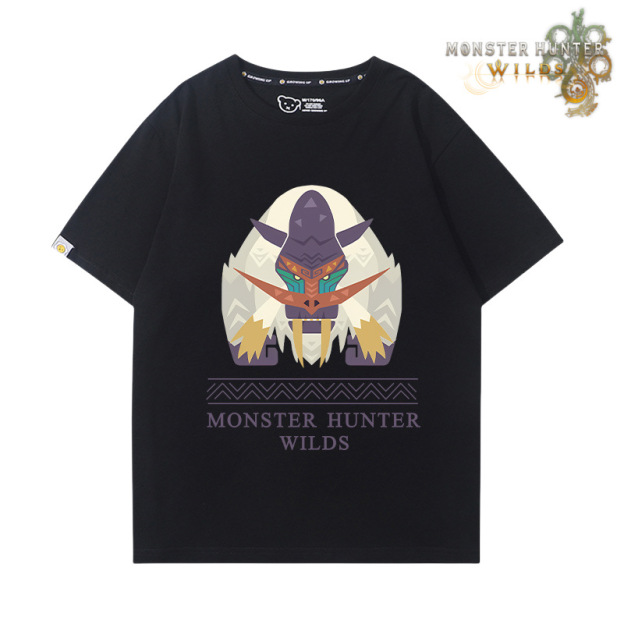 《魔物獵人荒野》第3彈 印花短袖T恤-GOODTOYSTUDIO