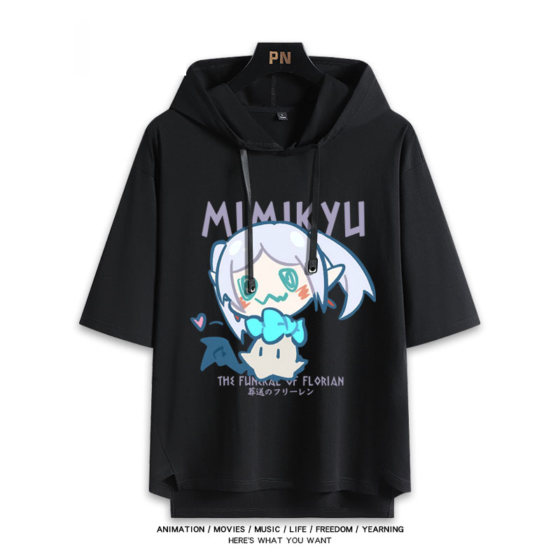 葬送的芙莉蓮 連帽短袖T恤-GOODTOYSTUDIO