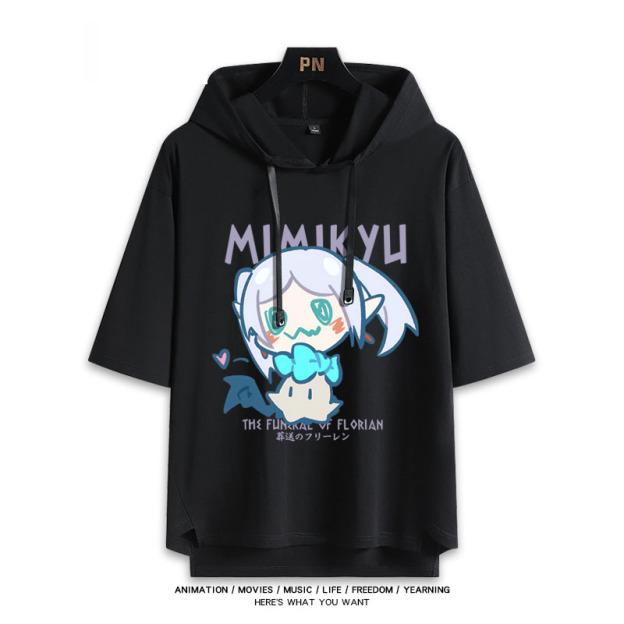 葬送的芙莉蓮 連帽短袖T恤-GOODTOYSTUDIO