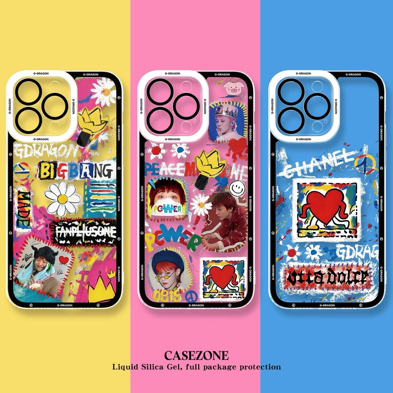 GD權志龍 天使眼透明防摔軟殼-GOODTOYSTUDIO