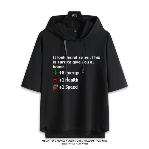 星露穀物語 連帽短袖T恤-GOODTOYSTUDIO