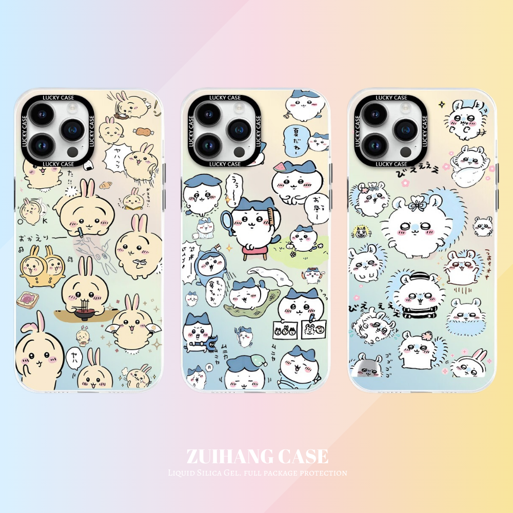 Chiikawa極光鐳射防摔手機殼-GOODTOYSTUDIO