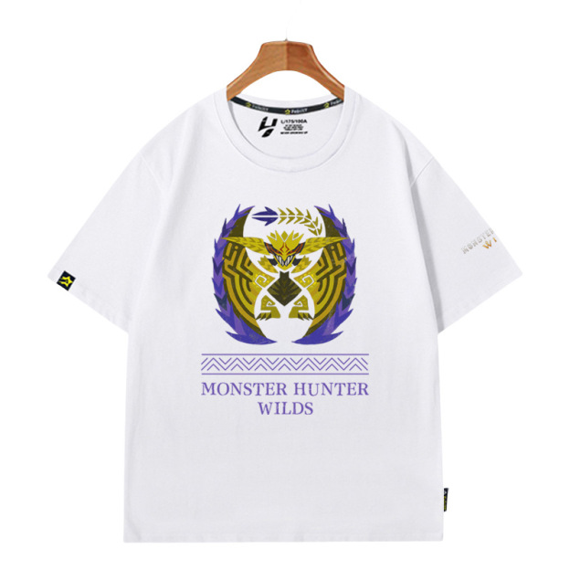 魔物獵人荒野 第2彈 印花短袖T恤-CASEZONE