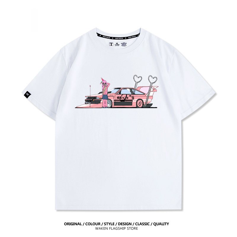 孤獨搖滾 印花T恤-GOODTOYSTUDIO