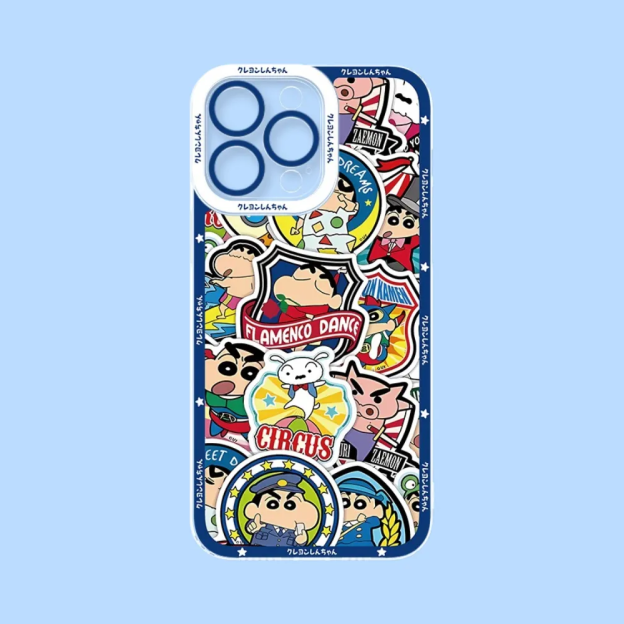 蠟筆小新透明防摔軟殼-GOODTOYSTUDIO