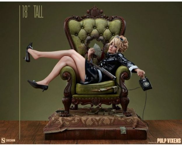 【預購】正版授權 Sideshow 46cm Pulp Vixens系列 殺手歸來-GOODTOYSTUDIO