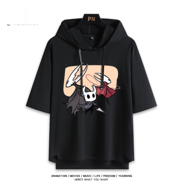 空洞騎士 Hollow Knight 連帽短袖T恤-GOODTOYSTUDIO