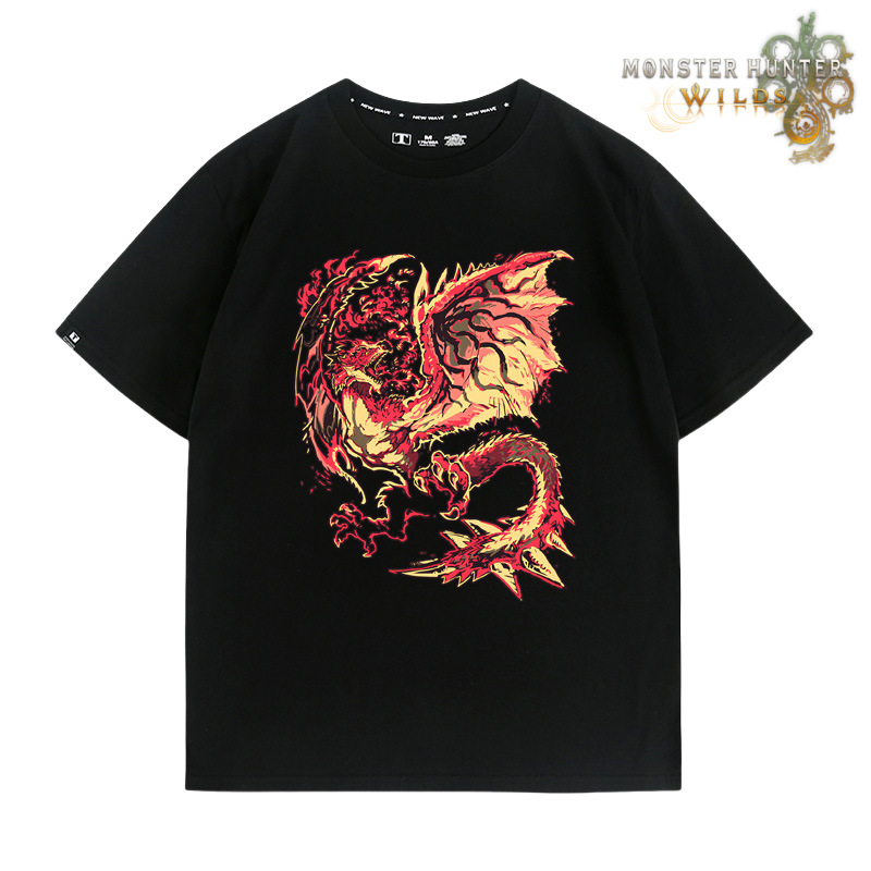 《魔物獵人荒野》第3彈 印花短袖T恤-GOODTOYSTUDIO