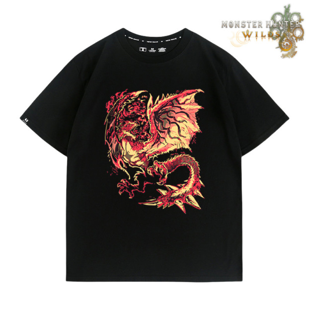 《魔物獵人荒野》第3彈 印花短袖T恤-GOODTOYSTUDIO