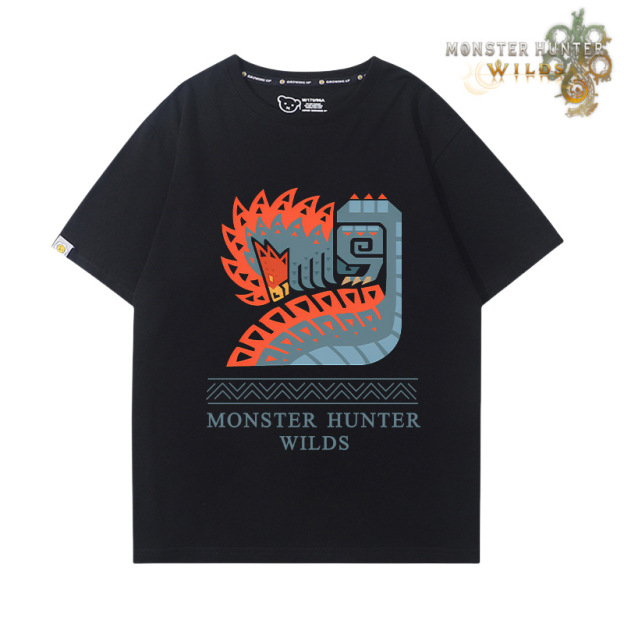 《魔物獵人荒野》第3彈 印花短袖T恤-GOODTOYSTUDIO