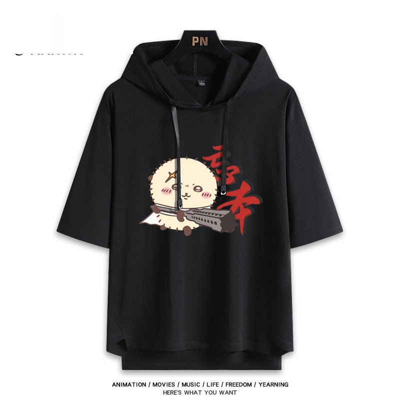 Chiikawa 忘本 連帽短袖T恤-ZUIHANG SHOP