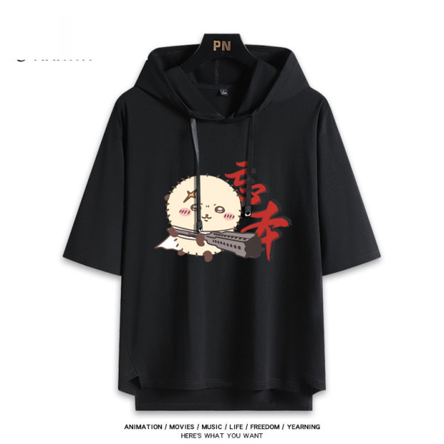 Chiikawa 忘本 連帽短袖T恤-ZUIHANG SHOP