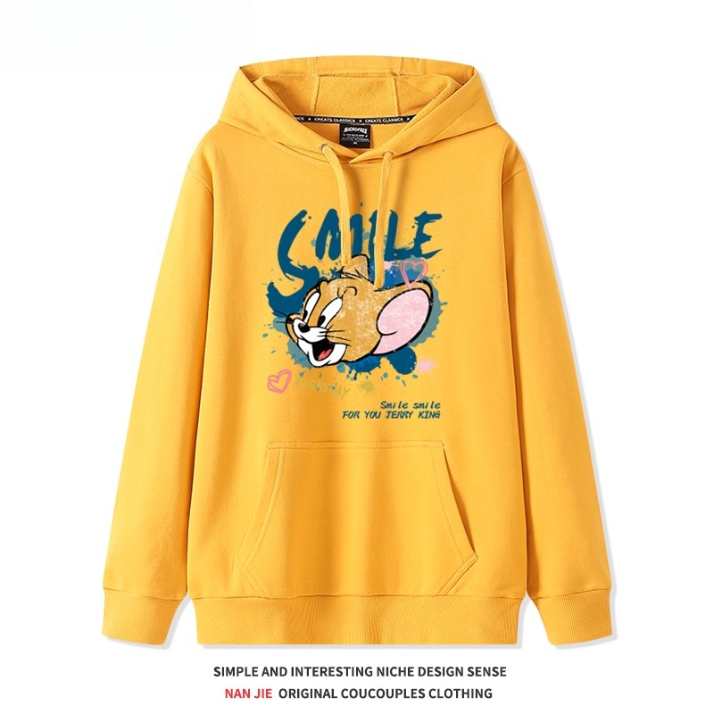 貓和老鼠 聯名衛衣2025秋冬新款 親子情侶裝連帽衛衣