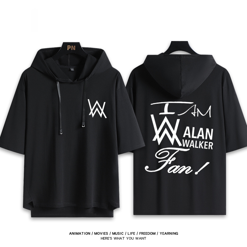 艾倫沃克 Alan Walker 連帽短袖T恤