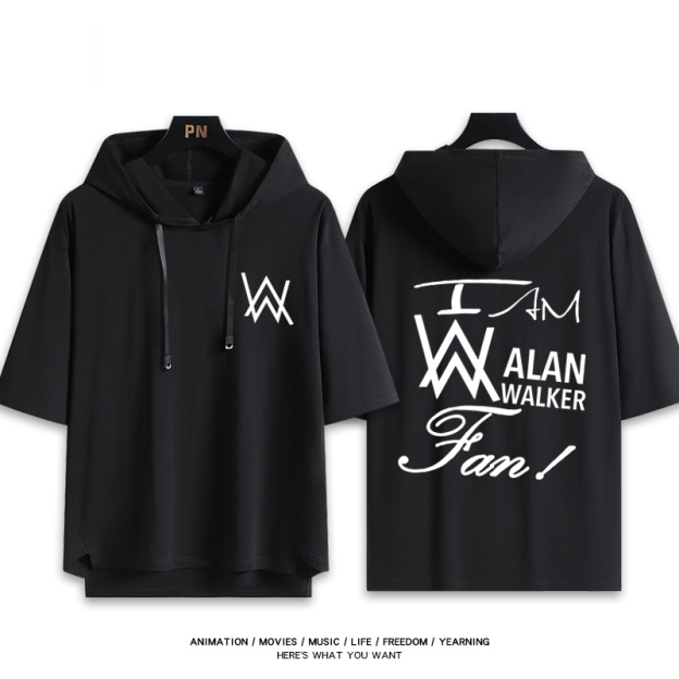 艾倫沃克 Alan Walker 連帽短袖T恤