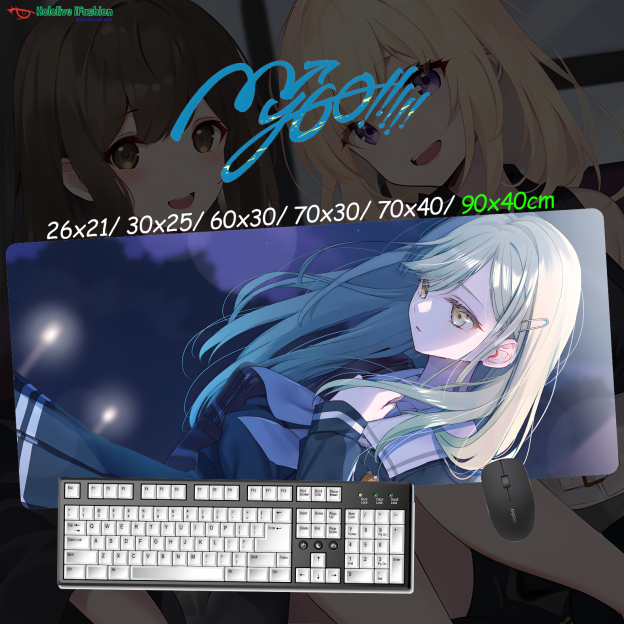 BanG Dream! It's MyGO!!!!! 超大鎖邊主題桌墊 布質滑鼠墊