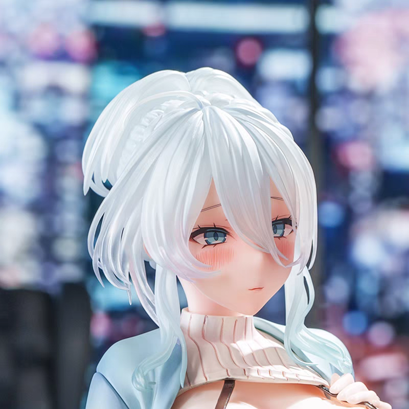PURE 遺孀之雪女 雪乃深冬 坐姿雪乃 Ver.1/6-GOODTOYSTUDIO