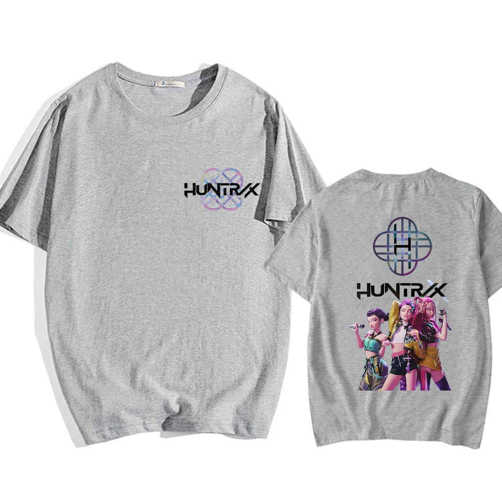 KPop Demon Hunters 獵魔女團印花短袖T恤-GOODTOYSTUDIO