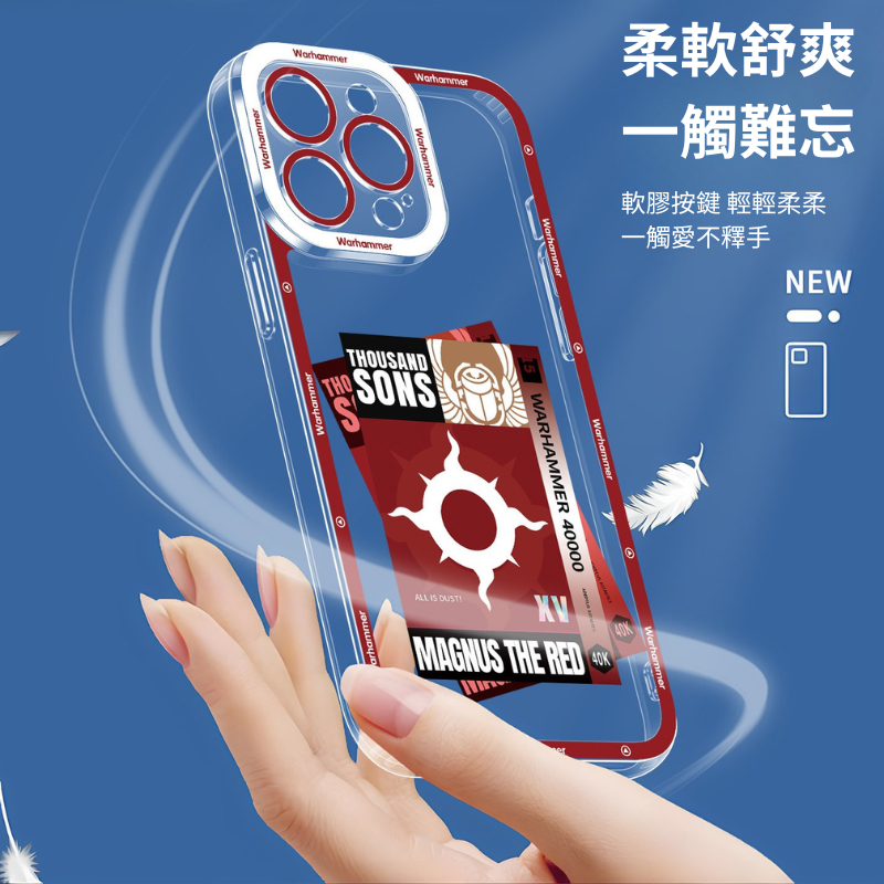戰錘40K天使眼透明手機殼