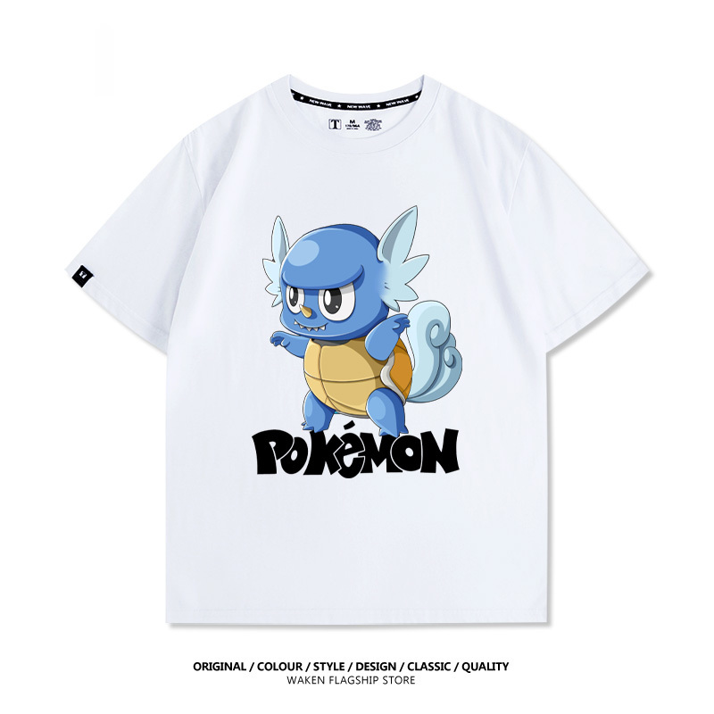 LabubuX寶可夢 印花T恤-GOODTOYSTUDIO