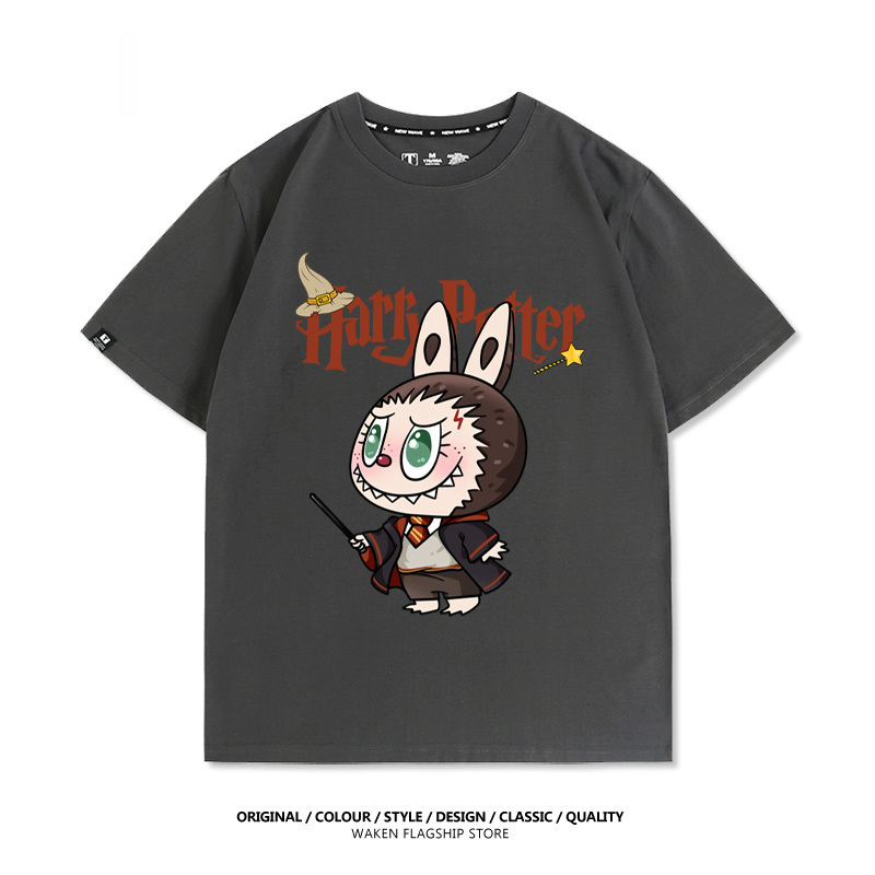 LabubuX哈利波特 印花T恤-GOODTOYSTUDIO
