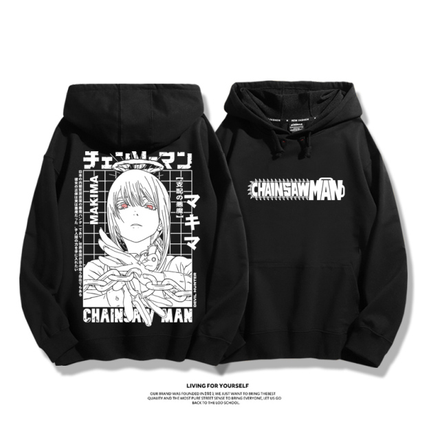 鏈鋸人 2025秋冬新款 親子情侶男女連帽衛衣-ZUIHANG SHOP
