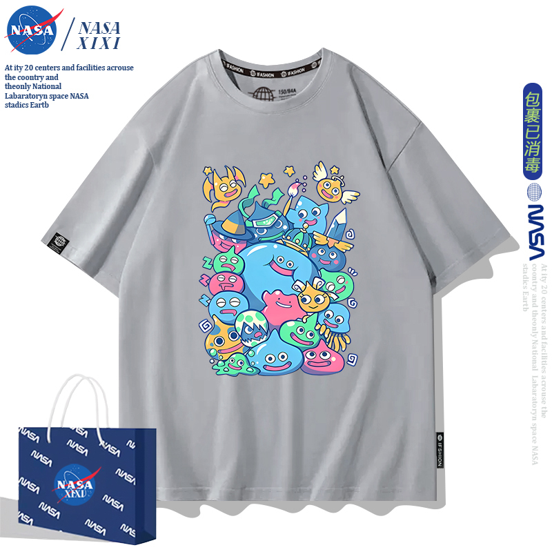 勇者鬥惡龍聯名印花短袖T恤