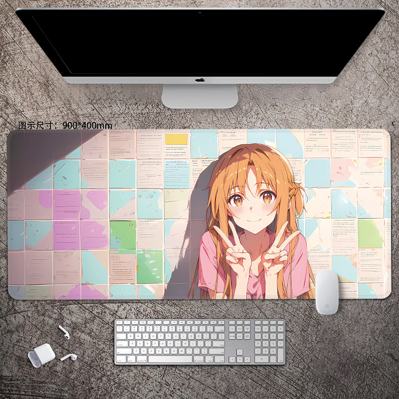 刀劍神域 主題桌墊 布質滑鼠墊