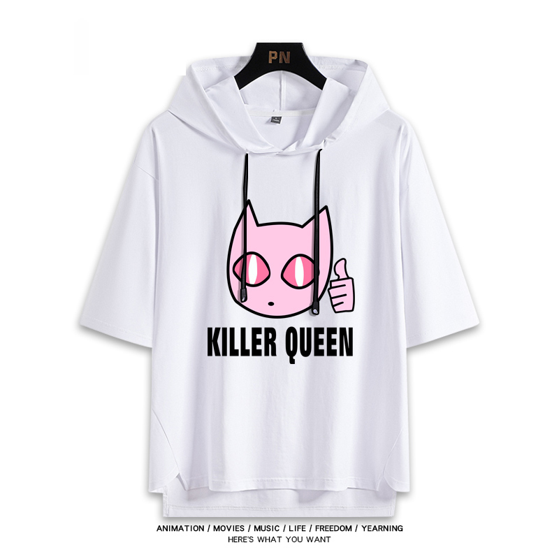 JOJO的奇妙冒險 連帽短袖T恤-GOODTOYSTUDIO