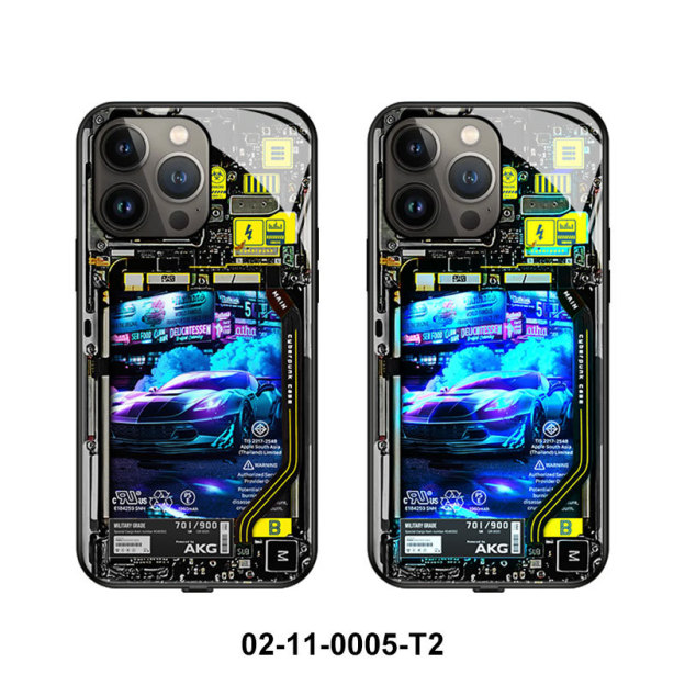 賽博朋克來電閃智能發光手機殼-GOODTOYSTUDIO