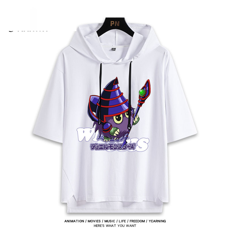 遊戲王 武藤遊戲 連帽短袖T恤-ZUIHANG SHOP