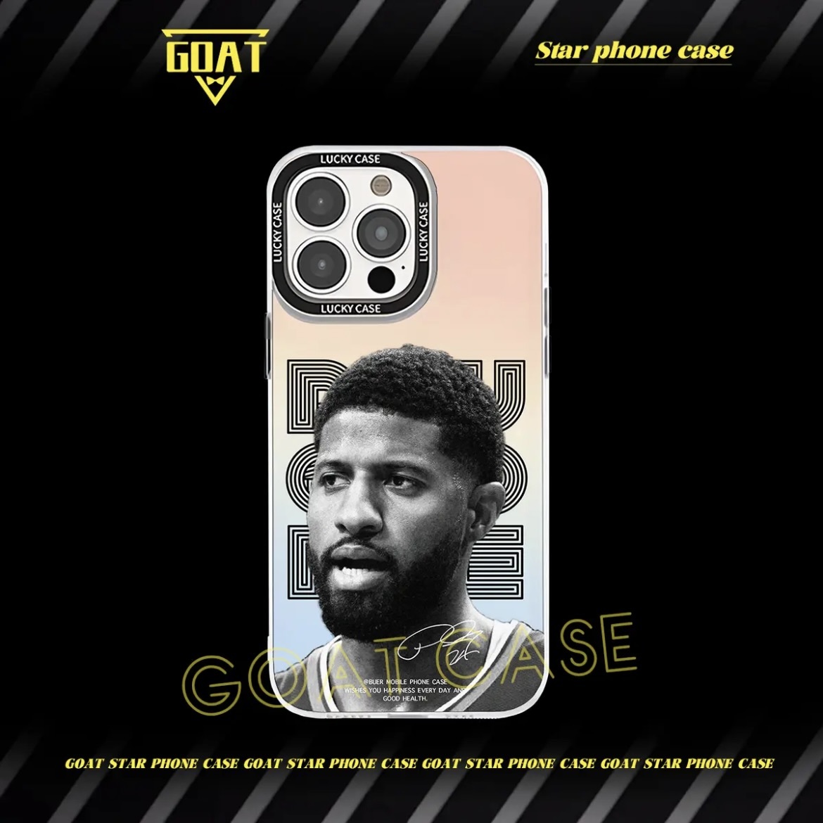 球星肖像｜極光鐳射球星手機殼-GOODTOYSTUDIO