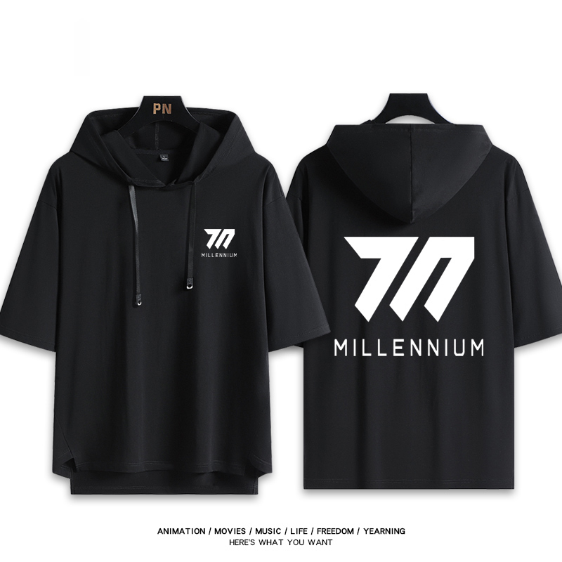 蔚藍檔案 鬼方佳代子 連帽短袖T恤-GOODTOYSTUDIO