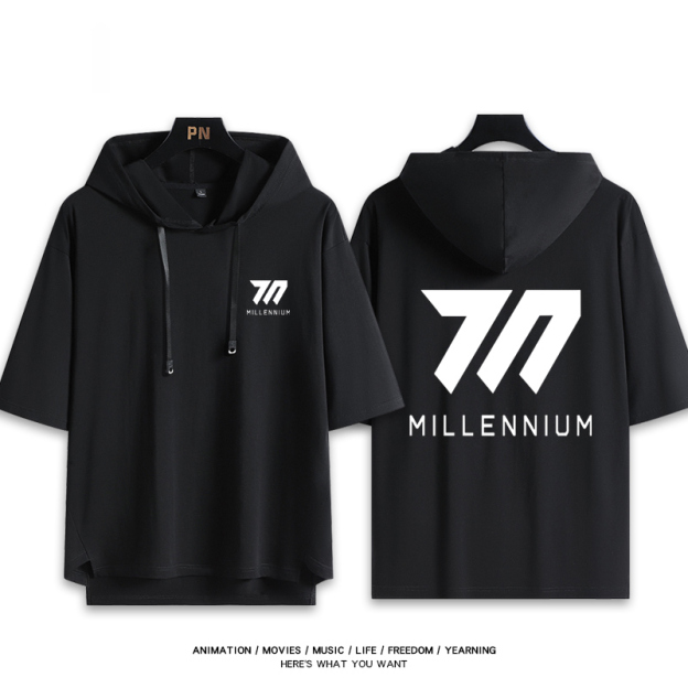 蔚藍檔案 鬼方佳代子 連帽短袖T恤-GOODTOYSTUDIO