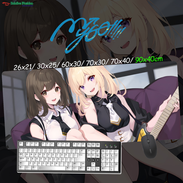 BanG Dream! It's MyGO!!!!! 超大鎖邊主題桌墊 布質滑鼠墊